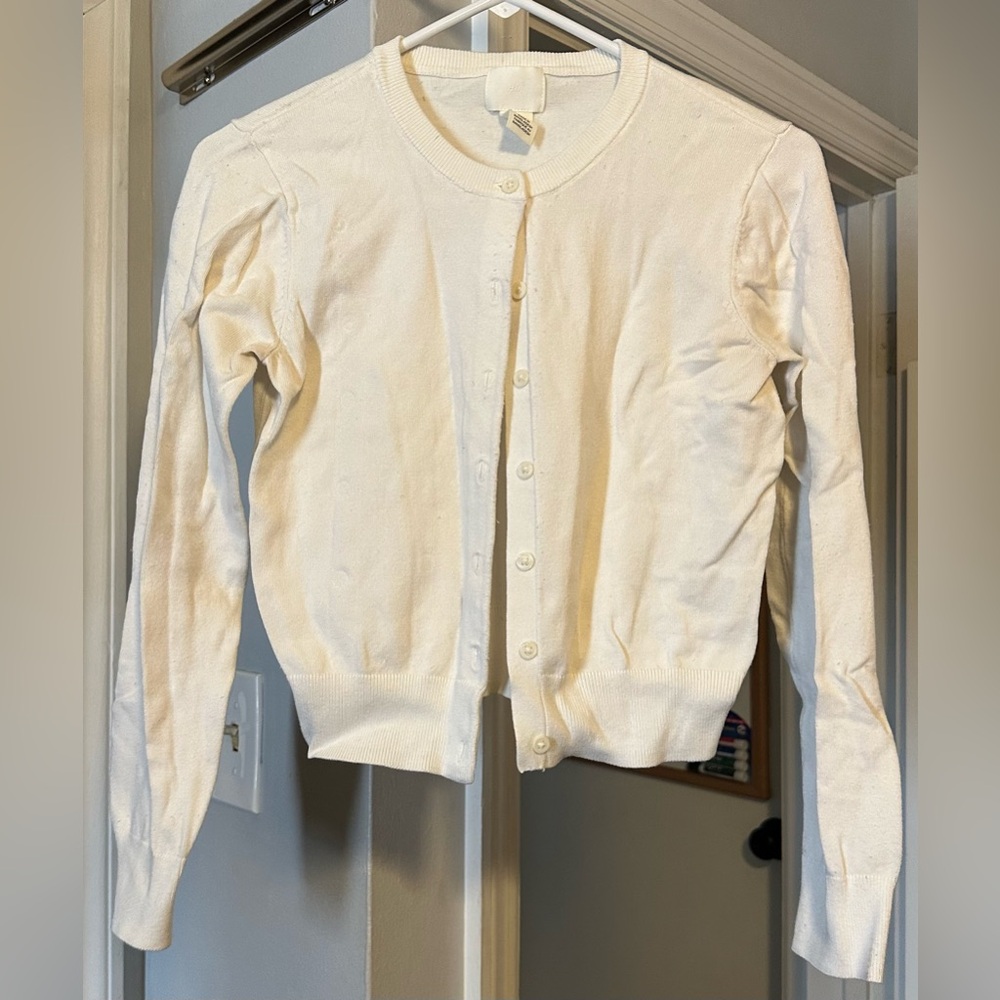 H&M Cream Knit Sweater
